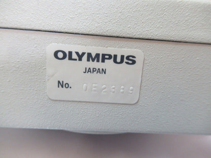 OLYMPUS JAPAN TRINOCULAR HEAD OPTICS MICROSCOPE PART AS PICTURED &A2-A-01