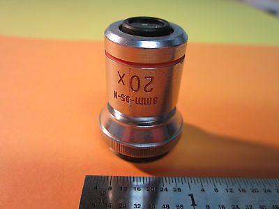 MICROSCOPE OPTICS INFRARED RESEARCH DEVICES 20x  OBJECTIVE  BIN#9-36