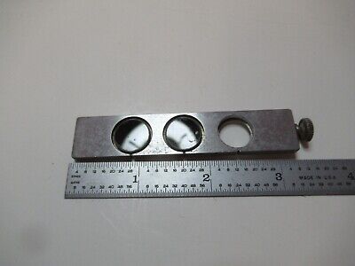 FOR PARTS ANTIQUE MICROSCOPE PART SLIDE RARE UNKNOWN AS PICTURED &16-B-88