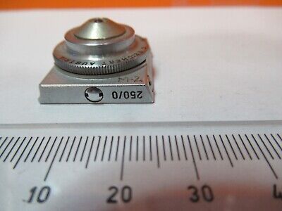 REICHERT AUSTRIA OBJECTIVE 28np MICROSCOPE PART OPTICS AS PICTURED &3K-A-57