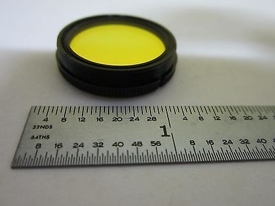 MICROSCOPE PART OPTICAL FILTER OPTICS AS IS BIN#U2-B-17