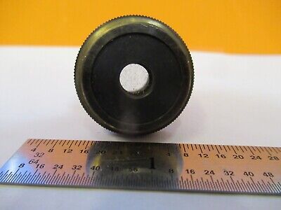 NIKON JAPAN 5 M P LENS OBJECTIVE MICROSCOPE PART OPTICS AS PICTURED &85-B-118A