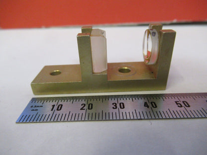 OPTICAL WEIRD ASSEMBLY TWO LENSES LASER OPTICS AS PICTURED Q5-B-61