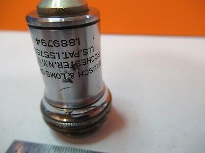 VINTAGE OBJECTIVE BAUSCH LOMB 97X OPTICS MICROSCOPE PART AS PICTURED &7B-B-138