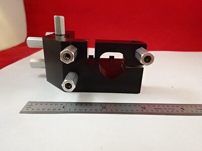 OPTICAL ZYGO ANODIZED ALUMINUM PLATE BLOCK LASER OPTICS AS IS #D3-A-20