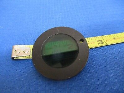 REICHERT AUSTRIA MOUNTED GRUN FILTER MICROSCOPE PART OPTICS AS PICTURED &S1-A-35