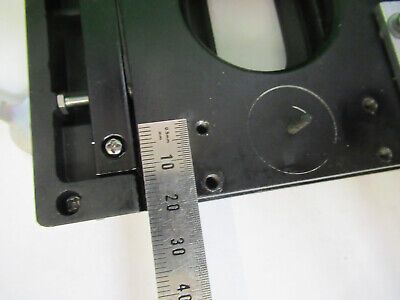 GENERIC XY STAGE TABLE MICROSCOPE PART AS PICTURED &Z1-A-35