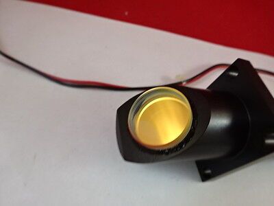 OPTICAL MEADOWLARK TUBE MOUNTED FILTER COATED SENSOR LASER OPTICS AS IS #U1-C-06