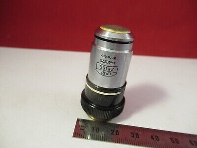 CARL ZEISS OBJECTIVE 100X /160 OPTICS MICROSCOPE PART AS PICTURED &P8-A-13