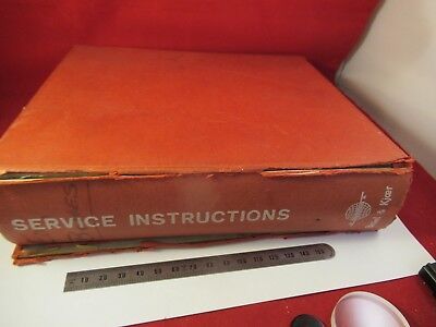 VINTAGE BRUEL KJAER DENMARK SERVICE MANUAL MULTIPLE MODELS AS PICTURED &100-A