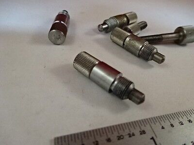 MICROSCOPE PART WILD SWISS M20 LOT SCREWS AS IS #P6-C-02