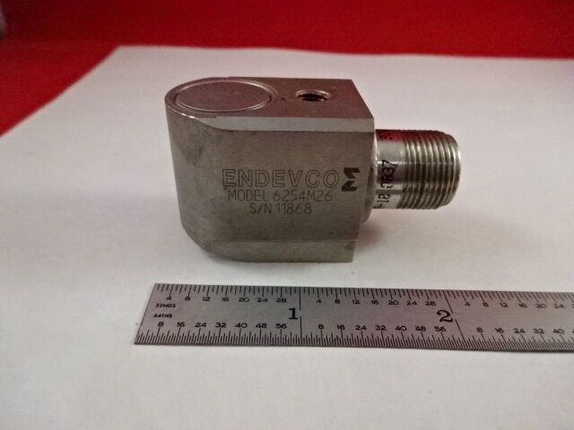 MEGGITT ENDEVCO ACCELEROMETER MODEL 6254M26 VIBRATION SENSOR #A2-FT-09