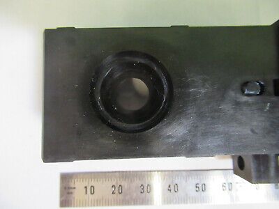 UNKNOWN IRIS DIAPHRAGM SLIDE MICROSCOPE PART AS PICTURED &Q9-A-137