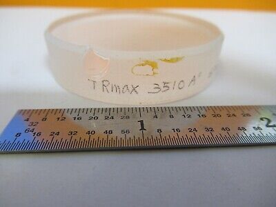 FOR PARTS OPTICAL COATED LENS UV ULTRAVIOLET OPTICS AS PICTURED &A3-B-42