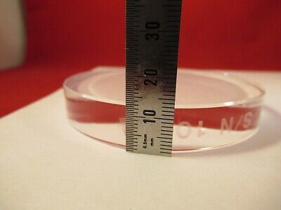 OPTICAL FLAT 1/10 WAVE ZYGO UNCOATED FUSED SILICA 3" DIAMETER OPTICS &14-A-14