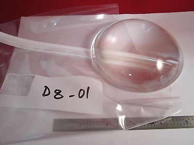 OPTICAL LARGE PLANO CONVEX LENS BK7 GLASS LASER OPTICS BIN#D8-01