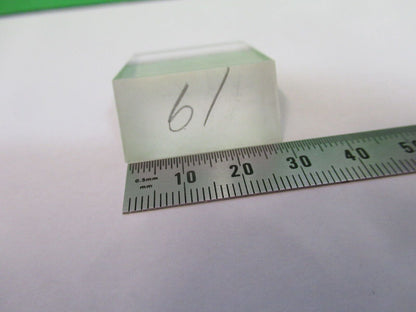 OPTICAL GLASS PRISM OPTICS AS PICTURED &W5-B-72