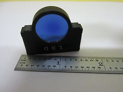 MICROSCOPE OPTICAL LBO BLUE FILTER OLYMPUS JAPAN OPTICS  BIN#U2-21