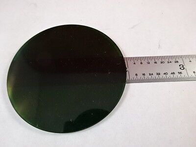 MICROSCOPE PART REICHERT AUSTRIA GREEN GRUN GLASS FILTER OPTICS AS IS B#M8-D-01