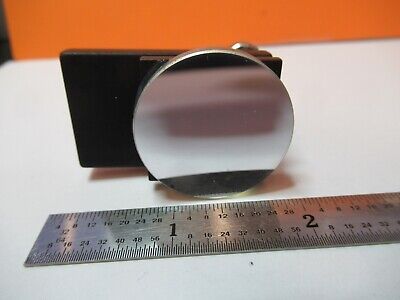 OLYMPUS JAPAN CONCAVE MOUNTED MIRROR OPTICS MICROSCOPE PART AS PICTURE &W8-A-78