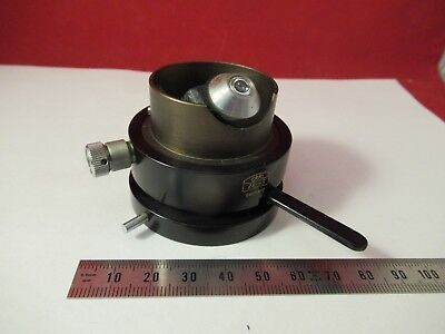 ZEISS GERMANY CONDENSER POLARIZER IRIS POL MICROSCOPE PART OPTICS &46-A-08