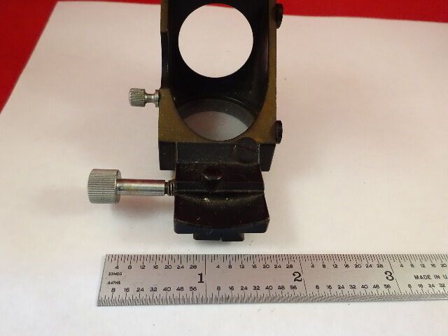 MICROSCOPE PART BRASS HOLDER ATTACHMENT UNKNOWN APPLICATION AS IS #Z4-A-24