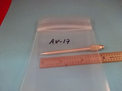 MMF GERMANY ALUMINUM PIN PROBE for ACCELEROMETER VIBRATION SENSOR AS IS #AV-17