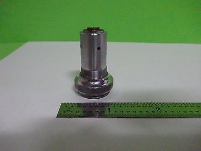 FOR PARTS MICROSCOPE OBJECTIVE GERMANY OPTICS AS IS BIN#V3-B-17