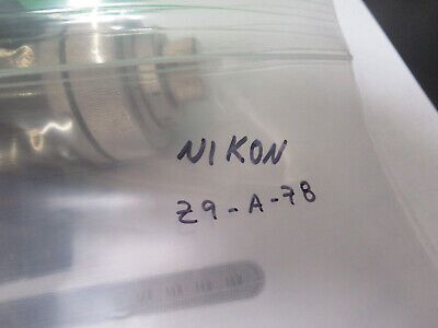 NIKON JAPAN SET OF KNOBS MECHANISM  MICROSCOPE PART AS PICTURED Z9-A-78