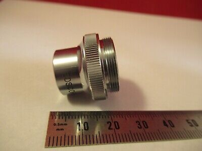 EDSCORP OBJECTIVE 5X MICROSCOPE PART OPTICS AS PICTURED &12-A-57