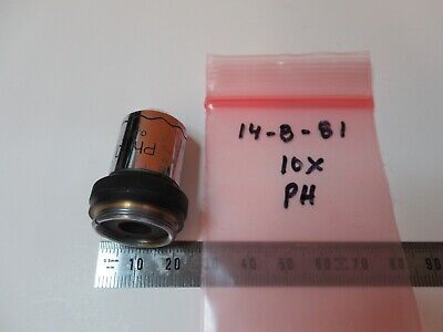 WILD HEERBRUGG SWISS PH 10X OBJECTIVE OPTICS MICROSCOPE PART AS PICTURED 14-B-81