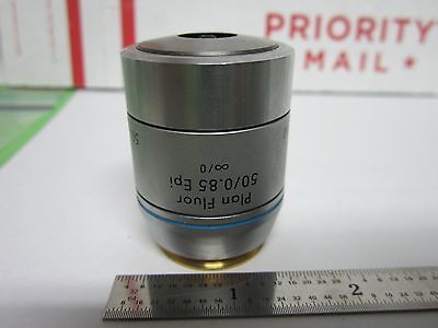 MICROSCOPE LEICA REICHERT POLYVAR OBJECTIVE FLUOR EPI 50X INFINITY  BIN#F1-V-41