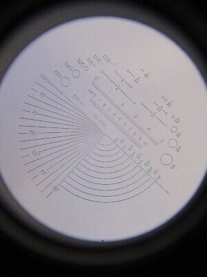 SPI LOUPE LUPE 10X MAGNIFICATION MICROSCOPE PART OPTICS AS PICTURED &50-A-12