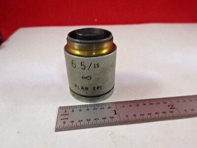 MICROSCOPE PART OBJECTIVE AO 6.5X EPI INFINITY AMERICAN OPTICS AS IS B#C6-C-06