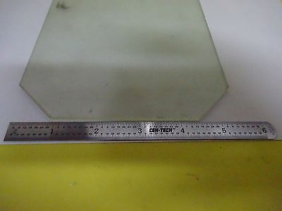 OPTICAL HUGE TOOL MAKER MICROSCOPE GLASS PLATE OPTICS AS IS BIN#X6-13