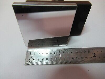 OLYMPUS JAPAN FLAT MOUNTED MIRROR OPTICS MICROSCOPE PART AS PICTURE &W8-A-77