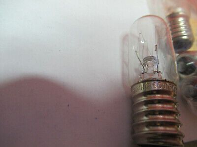 LOT MINI LAMP BULB 220V 7W BURKLIN GERMANY  AS PICTURED #TE-3