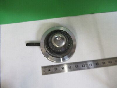 SPENCER ANTIQUE CONDENSER + IRIS OPTICS MICROSCOPE PART AS PICTURED &Z1-A-14