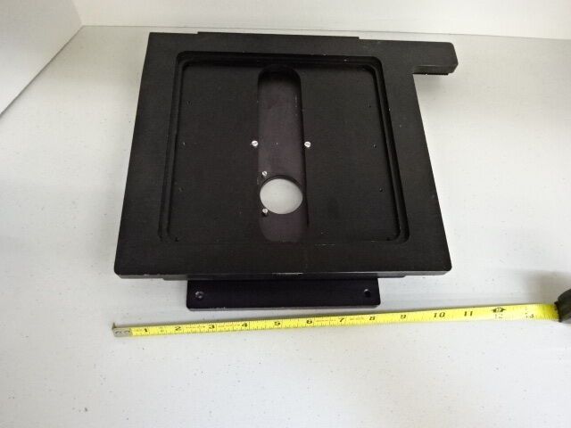 FOR PARTS MICROSCOPE STAGE SPECIMEN TABLE MICROMETER XY OLYMPUS AS IS #TC1-D