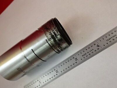 RARE MICROSCOPE OPTICS ERNST LEITZ GERMANY OBJECTIVE LENS AS PICTURED &Z8-04