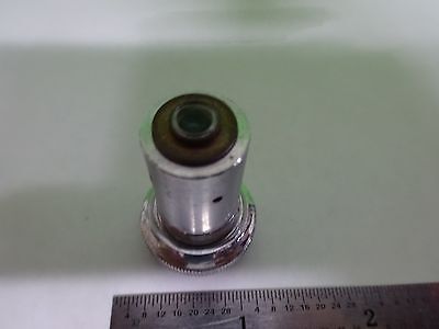 FÜR TEILE MICROSCOPE OBJECTIVE GERMANY OPTICS AS IS BIN#V3-B-17