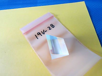 OPTICAL PRISM LASER OPTICS BIN#19V-28 some chips