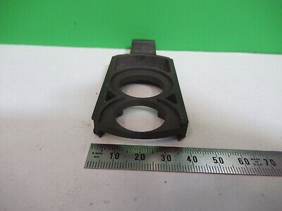 ZEISS EMPTY SLIDER FILTER HOLDER GERMANY MICROSCOPE PART AS PICTURED R7-B-26