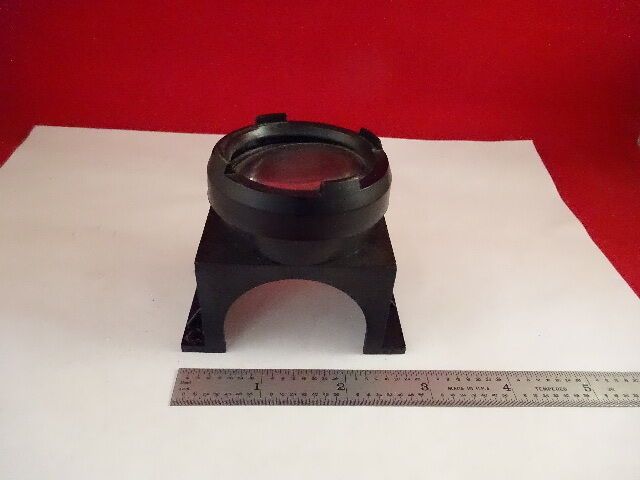 MICROSCOPE PART NIKON JAPAN MOUNTED LENS OPTICS AS IS #Y5-D-04