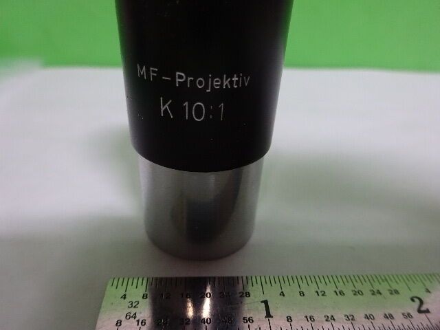 MICROSCOPE PART ZEISS GERMANY POLMI A EYEPIECE K 10 MF PROJECTIV AS IS #AQ-22