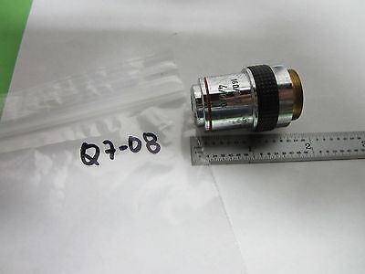 MICROSCOPE PART BAUSCH LOMB 4X OBJECTIVE OPTICS AS IS BIN#Q7-08