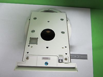 MICROSCOPE PART LEICA 501045 LARGE TURRET NOSEPIECE [CRACKED] AS IS BIN#S5-38