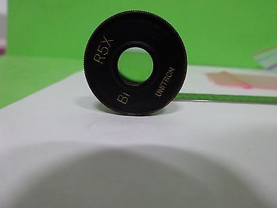 MICROSCOPE PART EYEPIECE OCULAR  UNITRON R5X Bi OPTICS AS IS BIN#W1-39