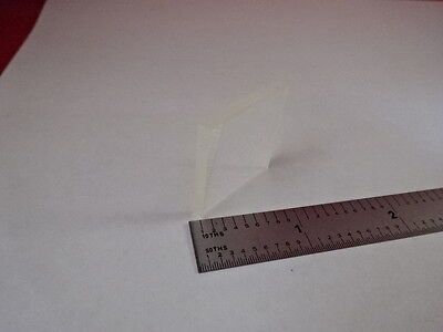 BK7 GLASS SQUARE PLATE OPTICAL LASER OPTICS AS IS &81-A-50