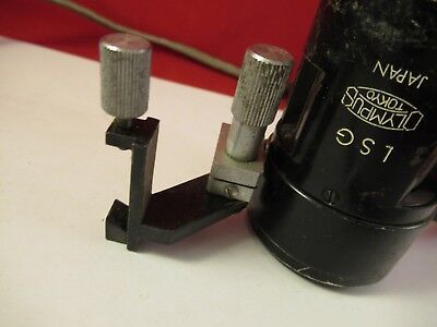 FOR PARTS OLYMPUS JAPAN LSG LAMP HOLDER MICROSCOPE PART OPTICS &91-FT-G